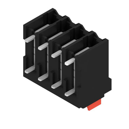 2604130000 - 3.50mm Black PCB Terminal, 4 Poles, 90° Angle  (Pack of 265)