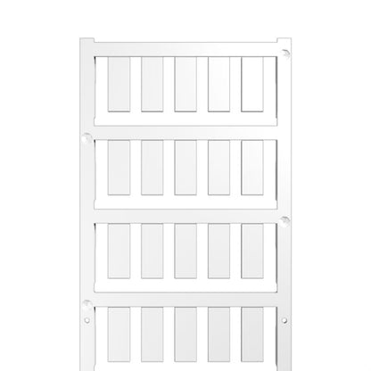 2558360000 - Versatile 20mm White PA 66 Device Markers MultiCard  (Pack of 200)