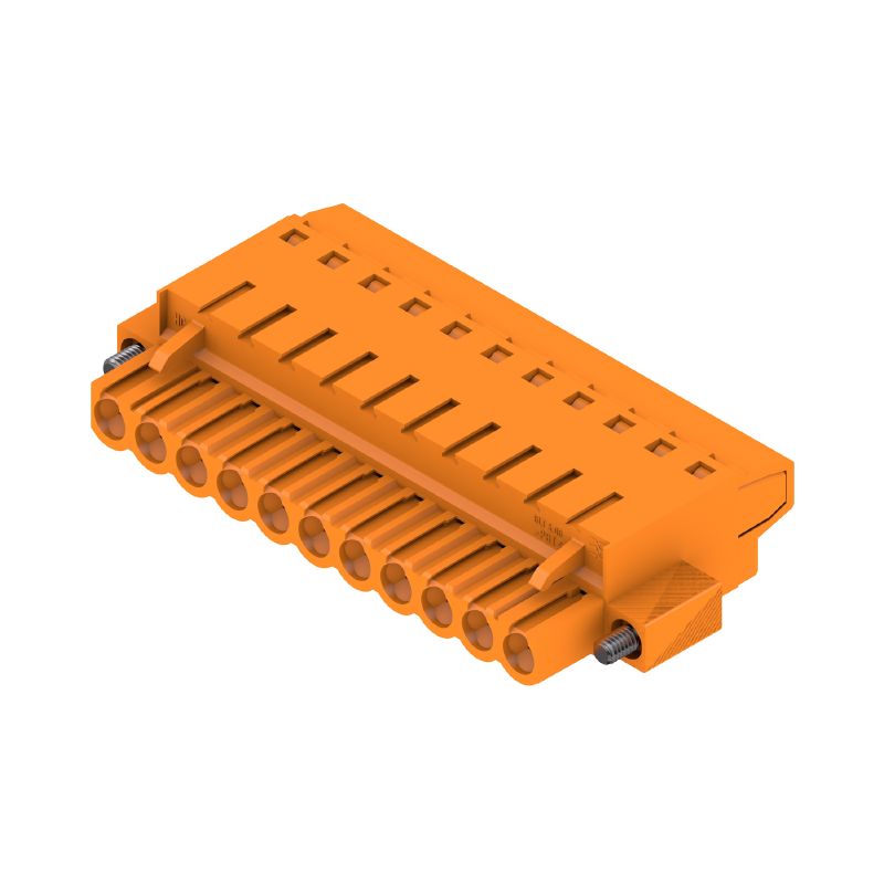 1844080000 - 11-Pole PCB Connector with 180° Female Plug, 2.5 mm² Clamping  (Pack of 24)