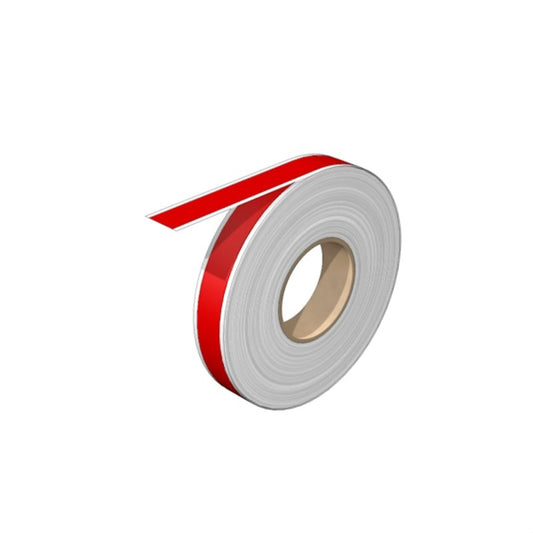 2528220000 - Red 30M Self-Adhesive Polyester Marker, Halogen-Free