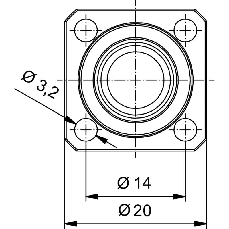 2424310000 - 4-Pole M12 Connector, IP67, 250V, Built-in Plugs  (Pack of 10)