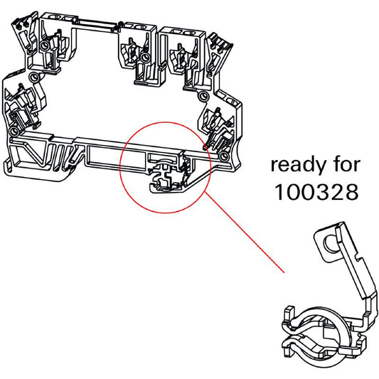1003280000 - RoHS Compliant PE PCB Plug-in Connector for MCZ Accessories  (Pack of 100)