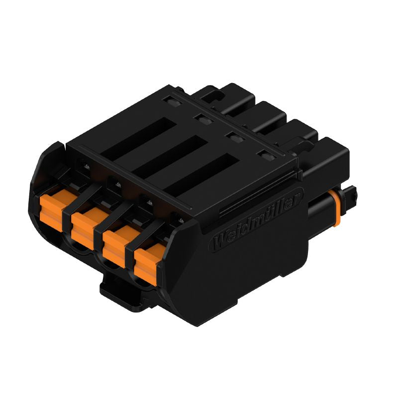1497500000 - 5.00mm 4-Pole PCB Female Connector with 180° Connection  (Pack of 78)