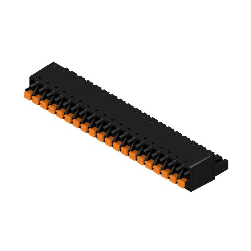 1013630000 - 5.08mm 20-Pole Female PCB Connector, 180° Angle  (Pack of 18)