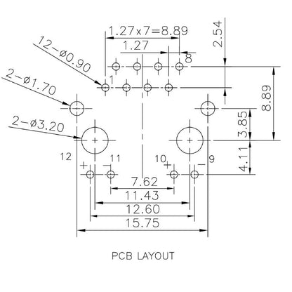 2516380000 - Cat. 5 RJ45 Modular Jack with 180° Elbow Connector  (Pack of 120)