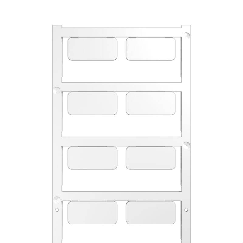1699840000 - White Polyamide Marker Holder, 12.5x27mm, 80-pack  (Pack of 80)