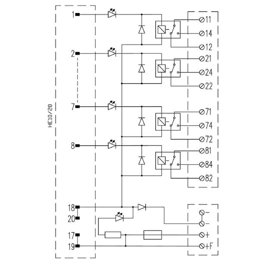 9445000000 - Compact Interface Device, 68mm x 110mm x 109mm, RoHS Compliant