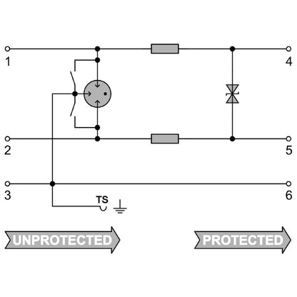 1064210000 - 6.2mm Surge Protection Device for 60VAC/DC Control Systems  (Pack of 10)