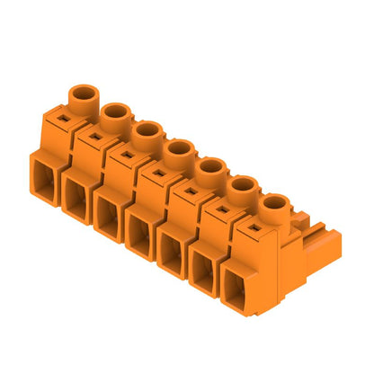 1980530000 - 7-Pole 7.62mm Female PCB Connector with 180° Clamping  (Pack of 50)