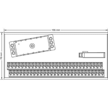 1126750000 - ELCO Plug-In Connector, 60mm Depth, RoHS & UL Certified