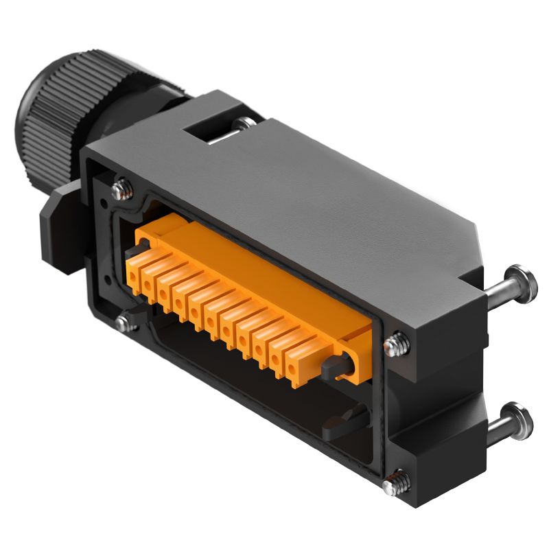 2818930000 - M8 Sensor-Actuator Distributor with LED, 4 Contacts, 3 Poles