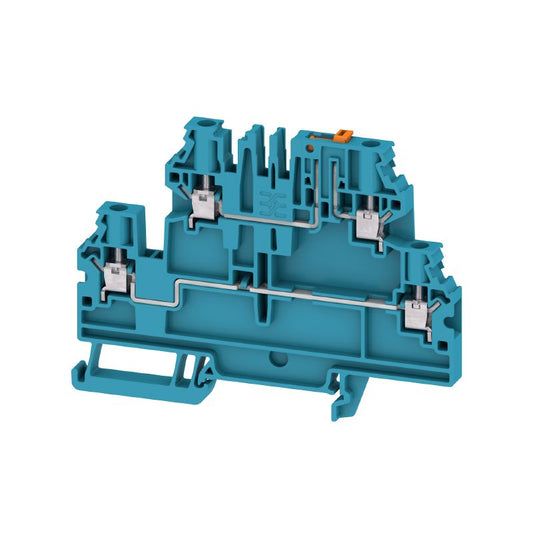 2893700000 - Blue 4mm² Test-Disconnect Terminal with Screw Connection  (Pack of 50)