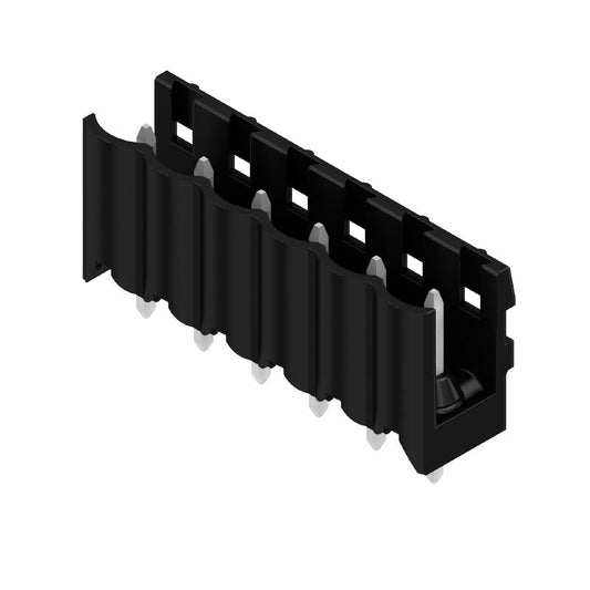1111500000 - 5.00mm 6-Pole Male Header PCB Connector, 180° Angle, Black  (Pack of 50)