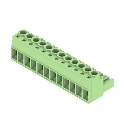 1228170000 - 5.08mm Female PCB Connector with 12 Poles, 180° Angle  (Pack of 30)