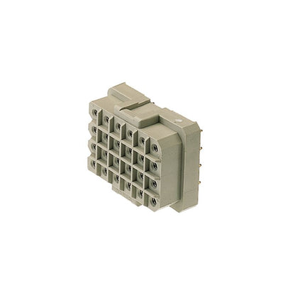 1416300000 - 12-Pole PCB Connector, 4.5mm Pins, Closed Side Design  (Pack of 25)