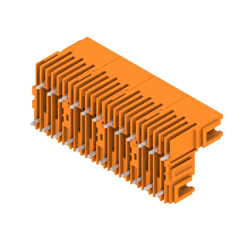 1726840000 - 5.08mm Male PCB Connector with 24 Poles, Orange  (Pack of 10)