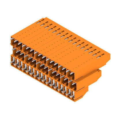 1979180000 - 5.08mm PCB Terminal, 48 Pole, Orange Solder Pin  (Pack of 10)