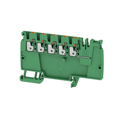 2614110000 - Green Modular Terminal, Push-In, 800V, 24A, 2.5mm²  (Pack of 50)