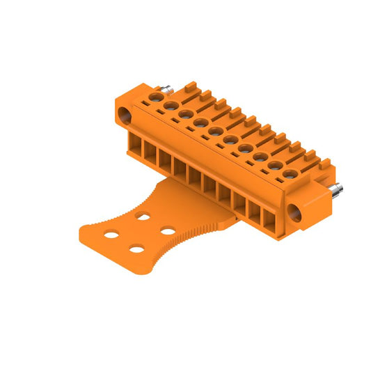1236610000 - 10-Pole 3.81mm PCB Female Connector, 17.5A Rated  (Pack of 50)