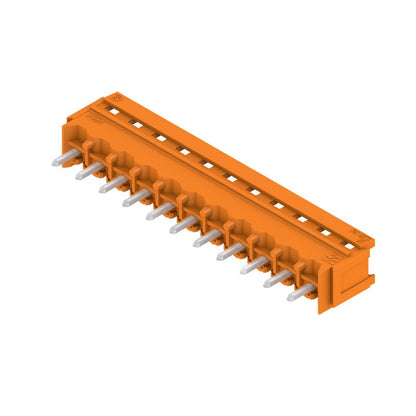 1539220000 - 11-Pole 5.08mm Orange PCB Connector with Through-Hole Technology  (Pack of 50)
