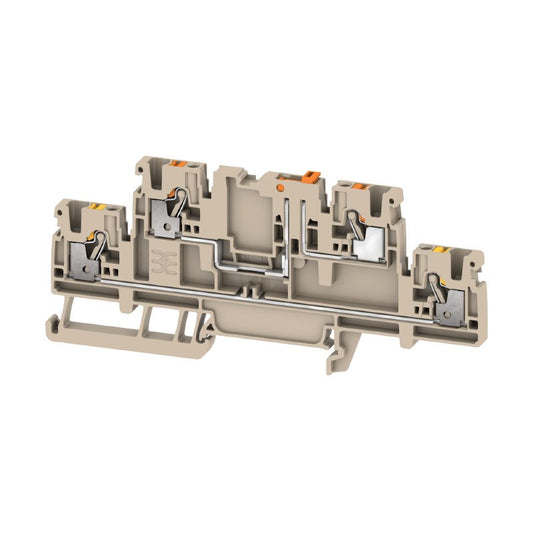 2744130000 - 2.5 mm² Modular Disconnect Terminal, 800V, Dark Beige  (Pack of 50)