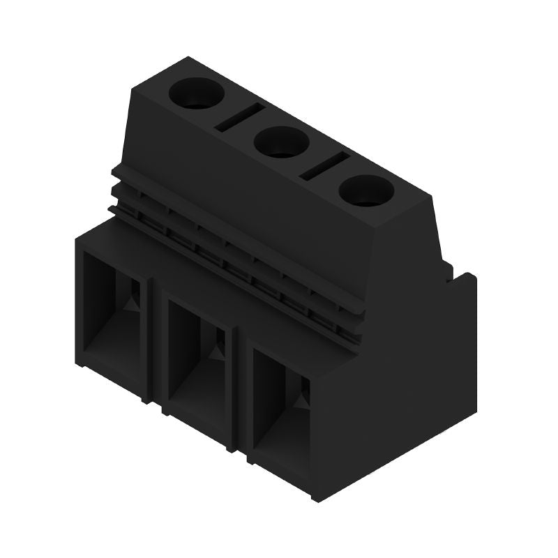 1174720000 - 15mm PCB Terminals, 90° Angle, 4.5mm Pins, Black Finish  (Pack of 20)