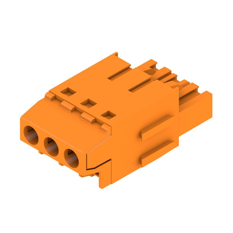 1501960000 - 5.08mm 3-Pole PCB Connector with 180° Top Connection  (Pack of 102)