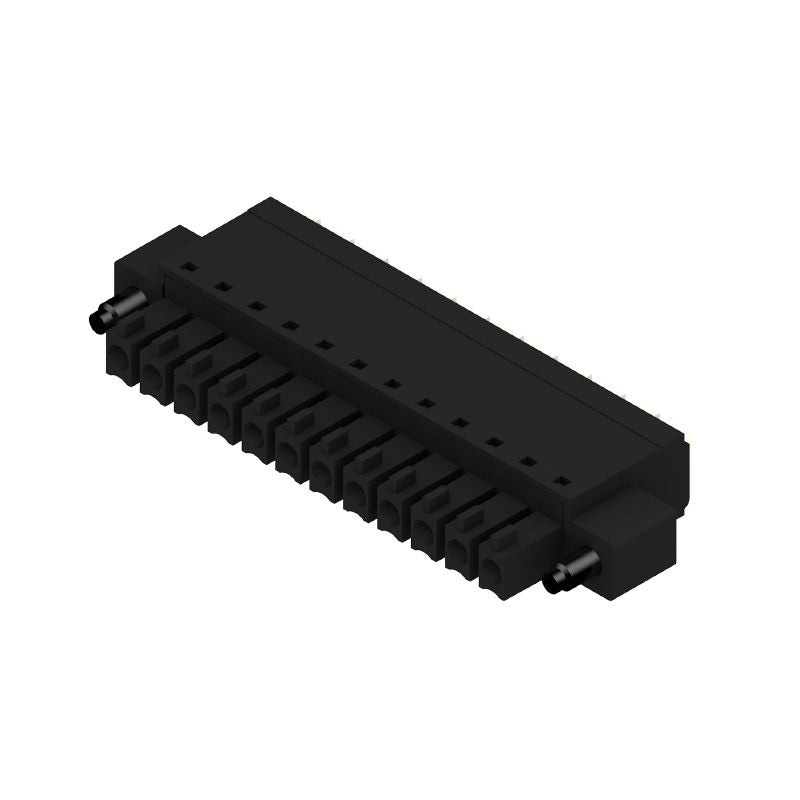 2541990000 - 12-Pole 3.81mm PCB Connector with 180° Angle Configuration  (Pack of 50)