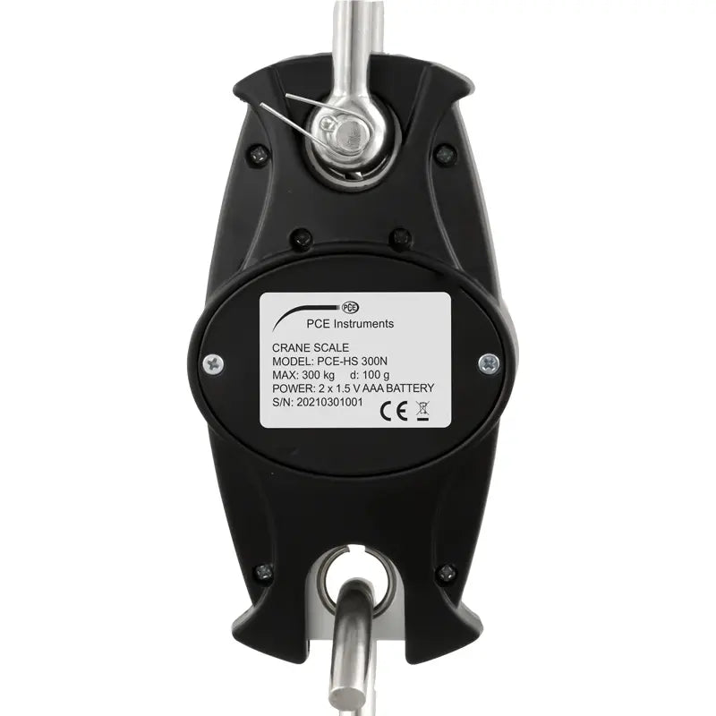 PCE-HS 300N - 300kg Metal Crane Scale with HOLD Function & ISO Certificate