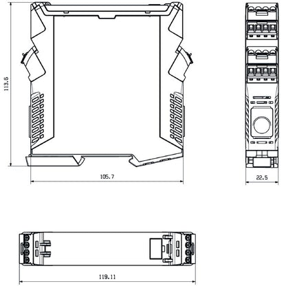 1510390000 - 60A AC/DC Current Transducer with Limit Monitoring