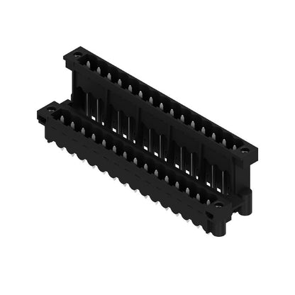 1889350000 - 5.08mm 30-Pole Male PCB Connector, Black Flange Design  (Pack of 12)