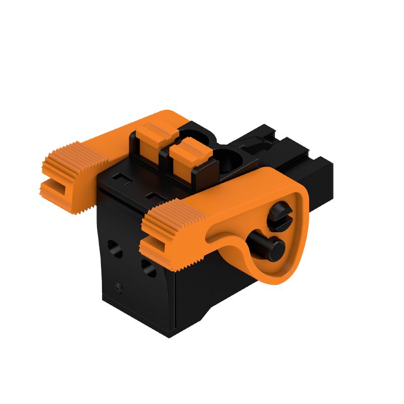 1000640001 - 5.08mm PCB Female Connector with 90° Angle, PUSH IN  (Pack of 90)