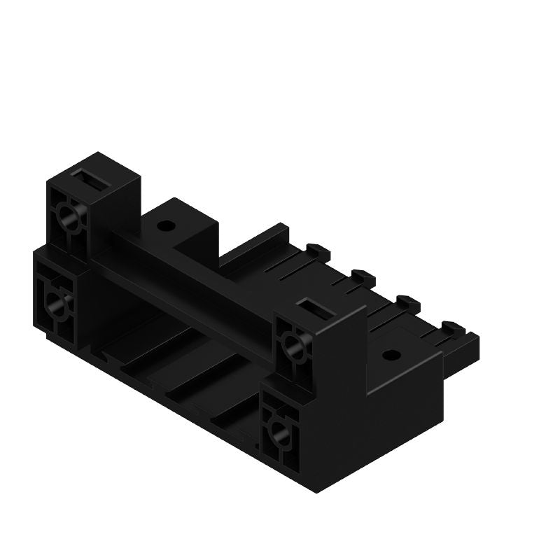 2838030000 - Black 4-Pole PCB Connector with Mounting Block, 50.5mm Depth  (Pack of 25)
