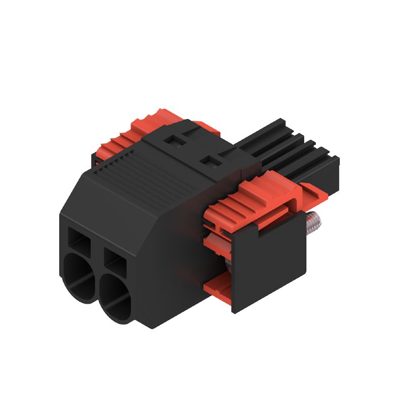 1060500000 - 7.62mm PCB Female Connector, 180° 2-Pole Push-In Type  (Pack of 50)