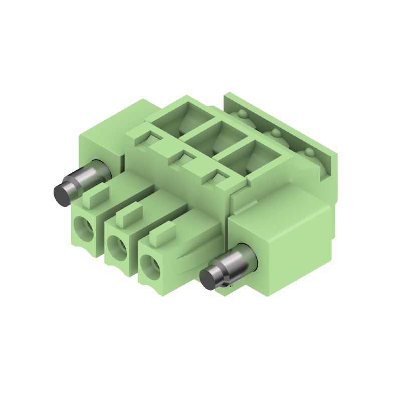 1798860000 - 3-Pole PCB Connector, 90° Clamp, 1.5 mm² Capacity  (Pack of 50)