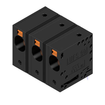 2500570000 - 15mm Black PCB Terminal, 3-Pole, 90° Orientation  (Pack of 30)