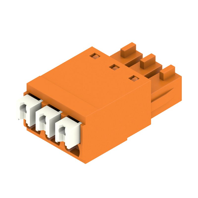 1969100000 - 3-Pole 180° PCB Connector, 3.81mm Pitch, PUSH IN Design  (Pack of 50)