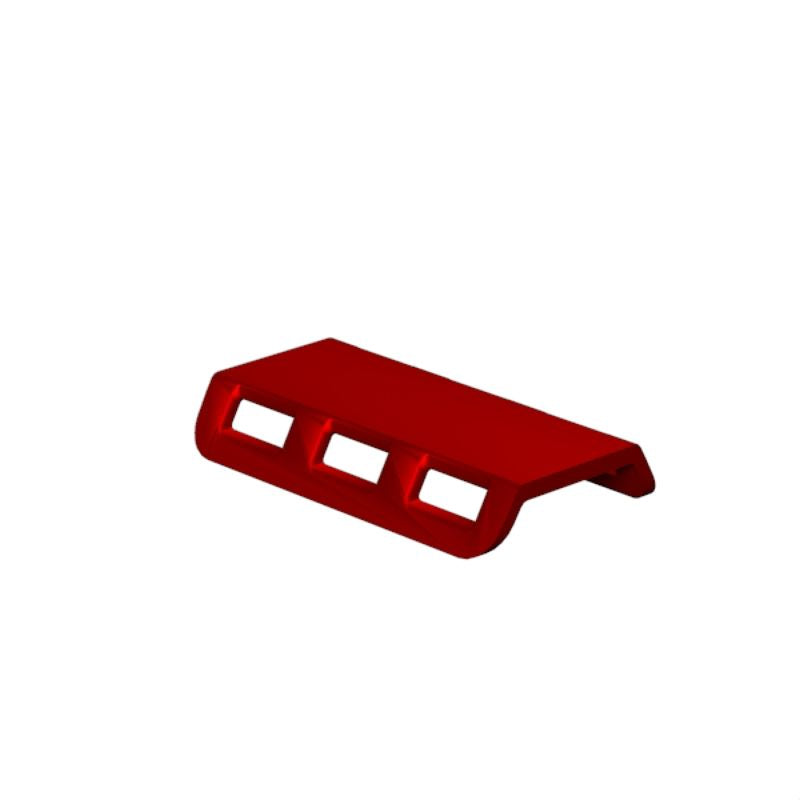 1323470000 - Red Cable Markers 24x13.62mm for 7-40mm Conductors  (Pack of 120)