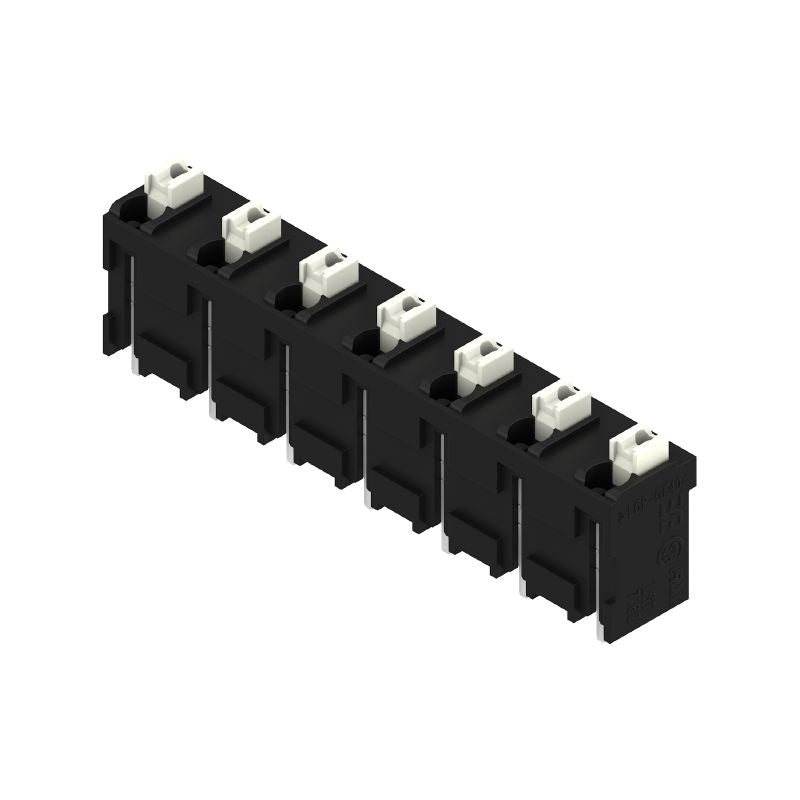 1869870000 - 7-Pole Black PCB Terminal, 1.5mm Pin, 7.62mm Pitch  (Pack of 11)