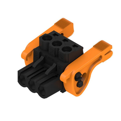 1945070000 - 5.08mm Three-Pole Female PCB Connector with Clamping Yoke  (Pack of 72)