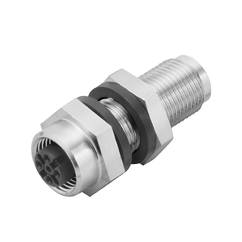 2485310000 - IP67 Rated M12 Connector with Gold Plated Contacts