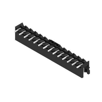1780070000 - 14-Pole 5.08mm Angle PCB Connector, 3.2mm Pins, Black Box  (Pack of 50)