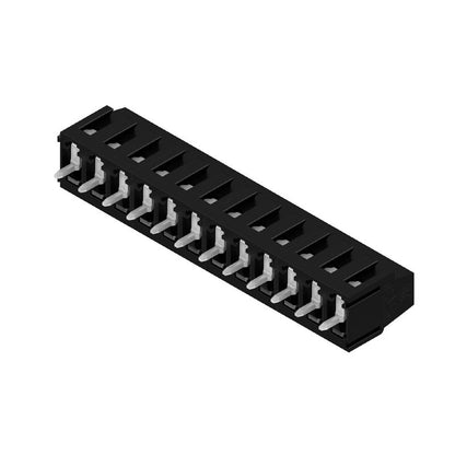 9994000000 - 5.08mm 12-Pole PCB Terminal, 90° Angle, Tinned Black Finish  (Pack of 30)