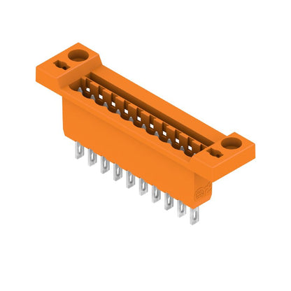 1599210000 - 5.08mm Male Header Connector, 10 Poles, 180° Elbow  (Pack of 24)