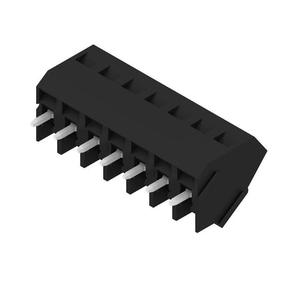 9994370000 - 5.08mm PCB Terminal, 7 Poles, 135° Angled, Black Finish  (Pack of 50)