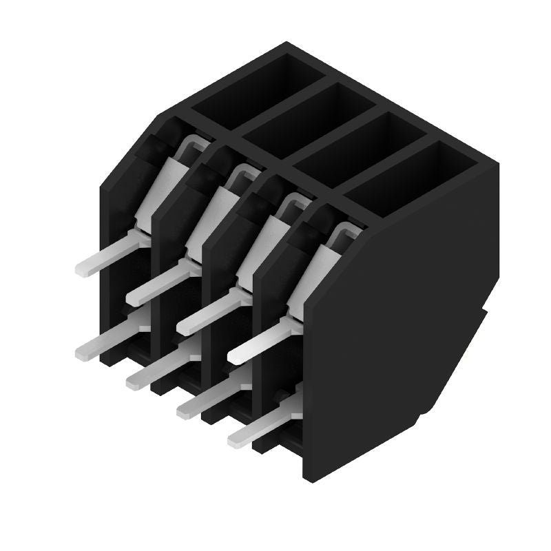 1887360000 - 3.5mm Pitch Black PCB Terminal with 4 Poles  (Pack of 190)