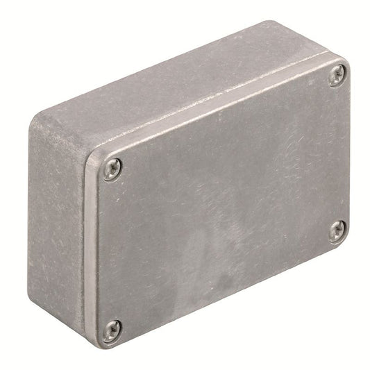 1565250000 - Compact 64mm Aluminum Enclosure, Silver Finish  (Pack of 6)