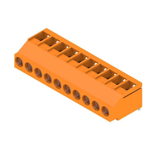 2431990000 - 5.08mm PCB Terminal Block, 10 Poles, 180° Angle  (Pack of 36)
