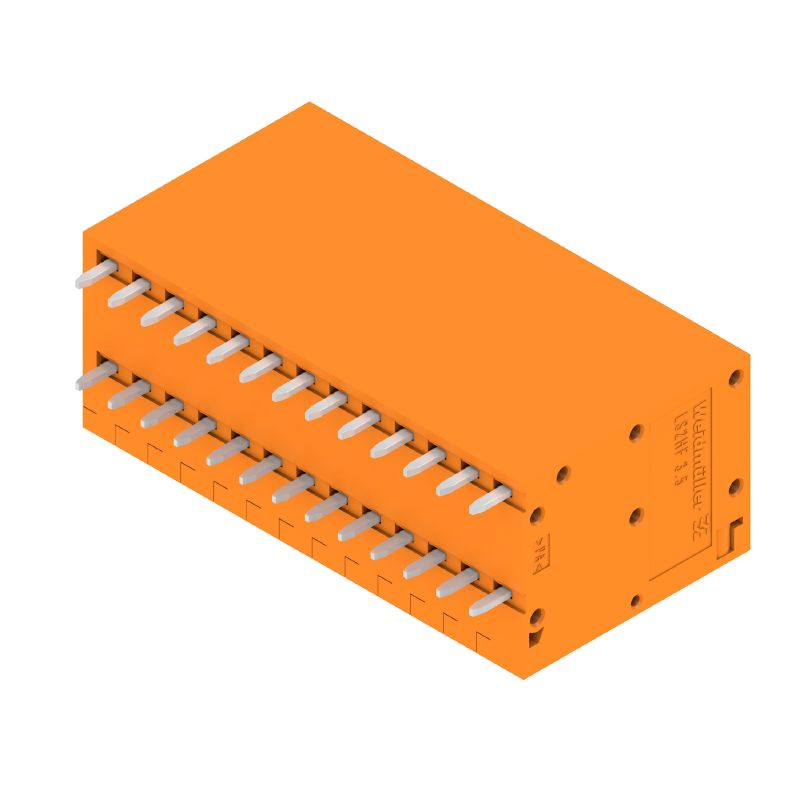 2001050000 - 3.5mm Wide PUSH IN PCB Terminal with 90° Angle and 26 Poles  (Pack of 20)