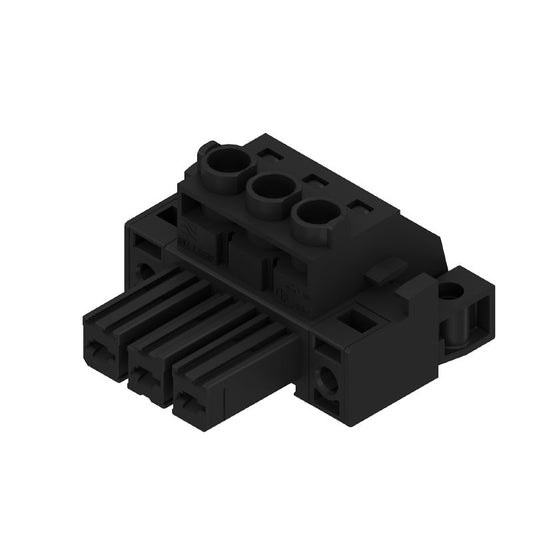 1929640000 - 3-Pole PCB Connector, 180° Angle, 600V, UL Approved  (Pack of 100)
